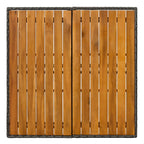 Ensemble de conversation d'extérieur 9 pièces