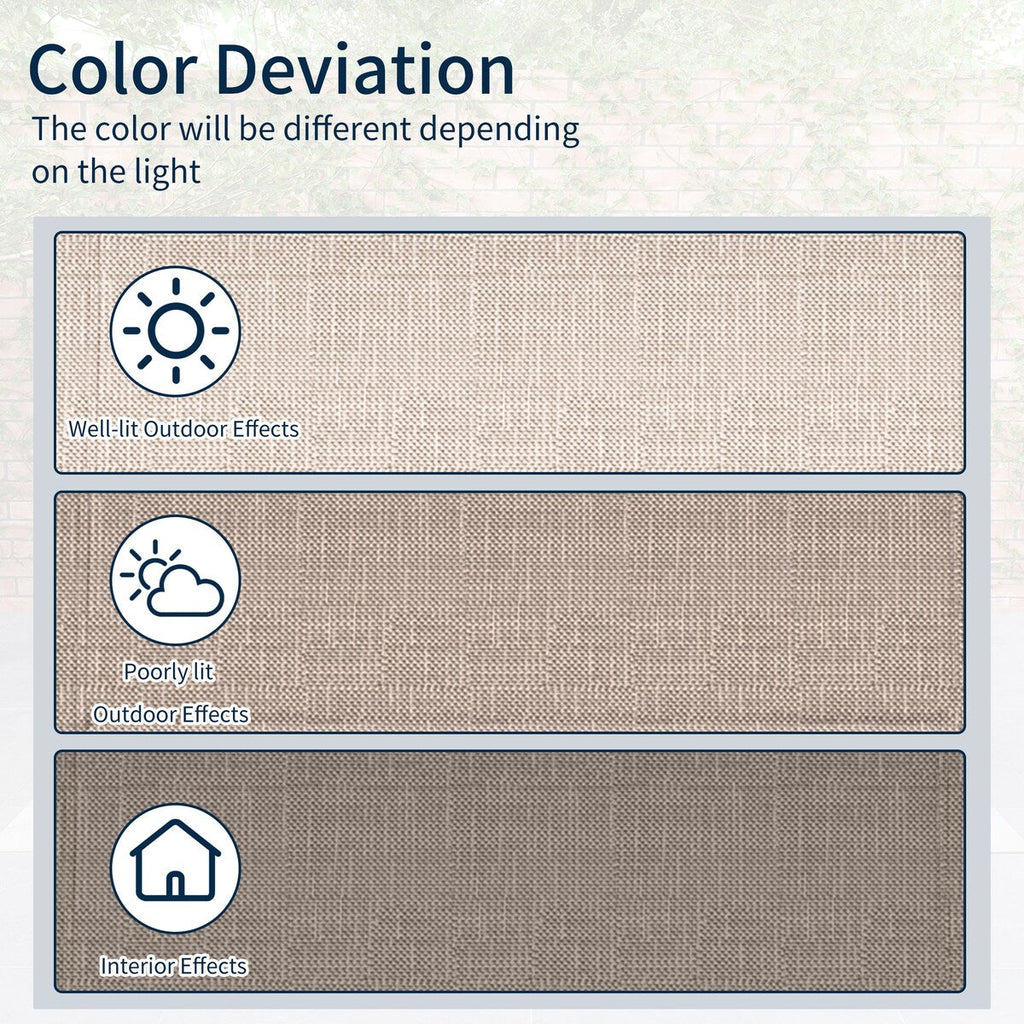 Ensemble de salle à manger de patio 9 pièces avec table à manger extensible