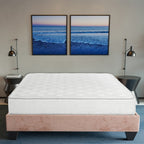 Matelas à ressorts ensachés de taille moyenne de 9 pouces dans une boîte, blanc