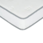 Matelas à ressorts ensachés de taille moyenne de 9 pouces dans une boîte, blanc