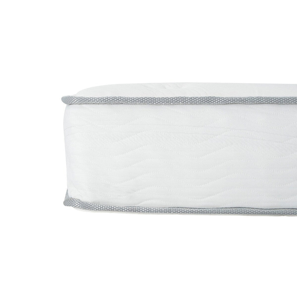 Matelas à ressorts ensachés de taille moyenne de 9 pouces dans une boîte, blanc