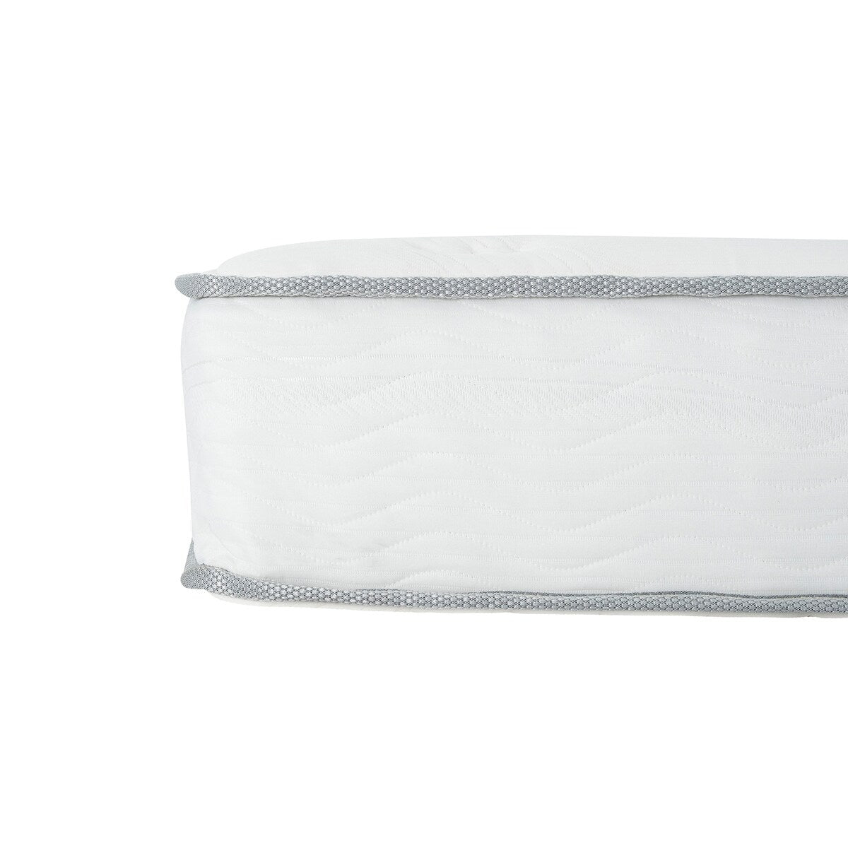 Matelas à ressorts ensachés de taille moyenne de 9 pouces dans une boîte, blanc