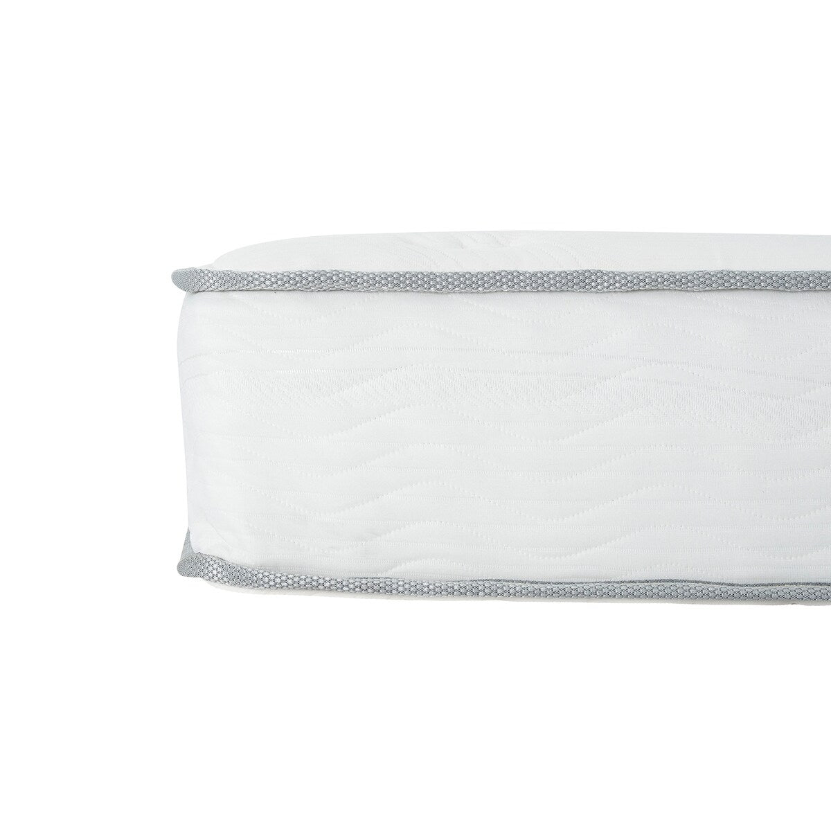 Matelas à ressorts ensachés de taille moyenne de 9 pouces dans une boîte, blanc