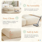 Canapé sectionnel modulaire surdimensionné de 90 pouces