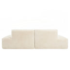 Canapé sectionnel modulaire surdimensionné de 90 pouces