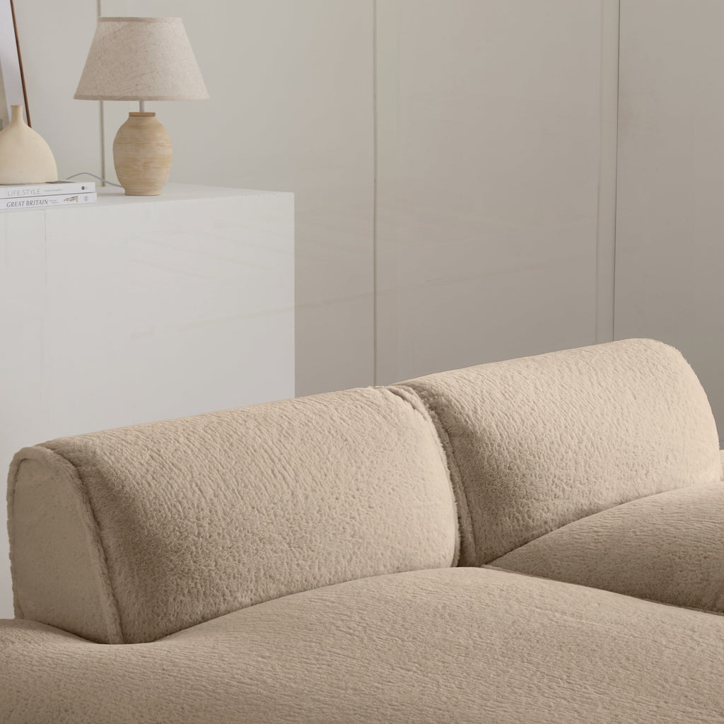 Canapé sectionnel modulaire surdimensionné de 90 pouces