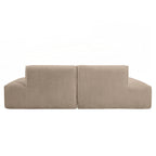 Canapé sectionnel modulaire surdimensionné de 90 pouces