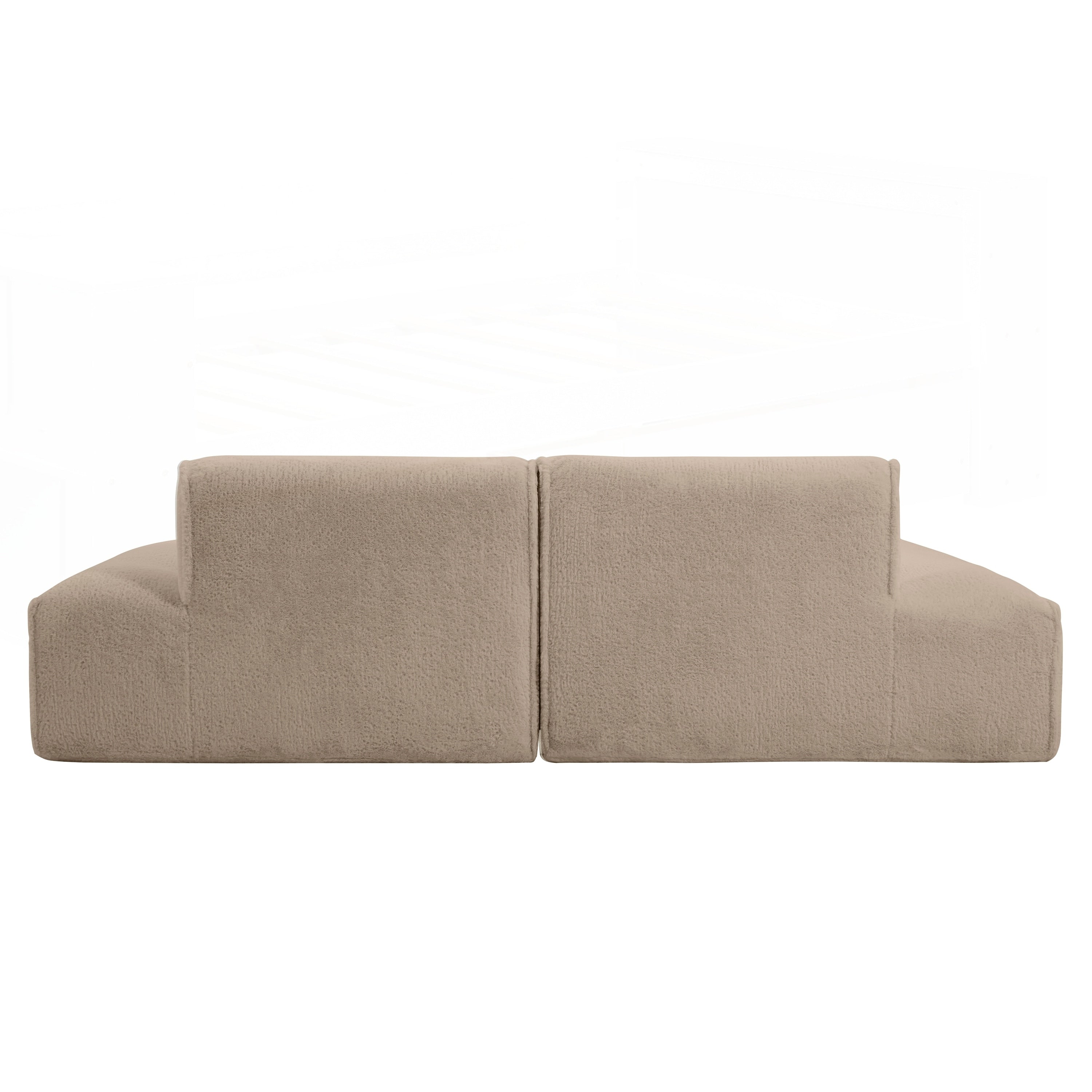 Canapé sectionnel modulaire surdimensionné de 90 pouces