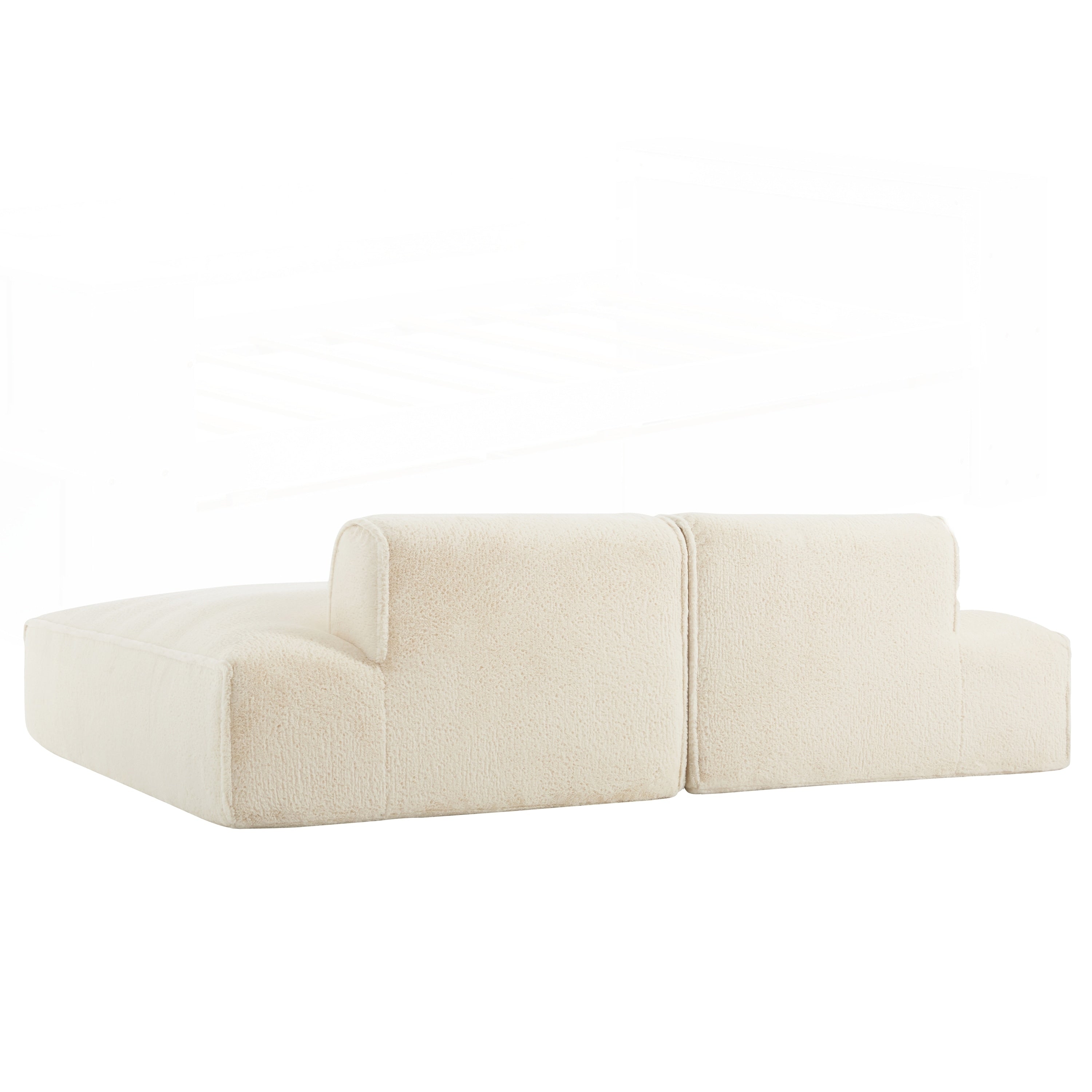 Canapé sectionnel modulaire surdimensionné de 90 pouces