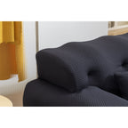 Canapé 2 places à ressorts en mousse 90 sans assemblage