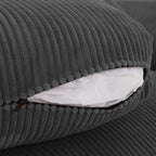 Canapé causeuse 90 Canapé en velours côtelé moderne et confortable