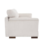 Canapé causeuse 90 Canapé en velours côtelé moderne et confortable