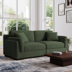 Canapé causeuse 90 Canapé en velours côtelé moderne et confortable