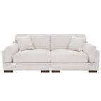 Canapé causeuse 90 Canapé en velours côtelé moderne et confortable