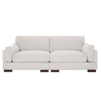 Canapé causeuse 90 Canapé en velours côtelé moderne et confortable