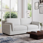 Canapé causeuse 90 Canapé en velours côtelé moderne et confortable