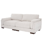 Canapé causeuse 90 Canapé en velours côtelé moderne et confortable