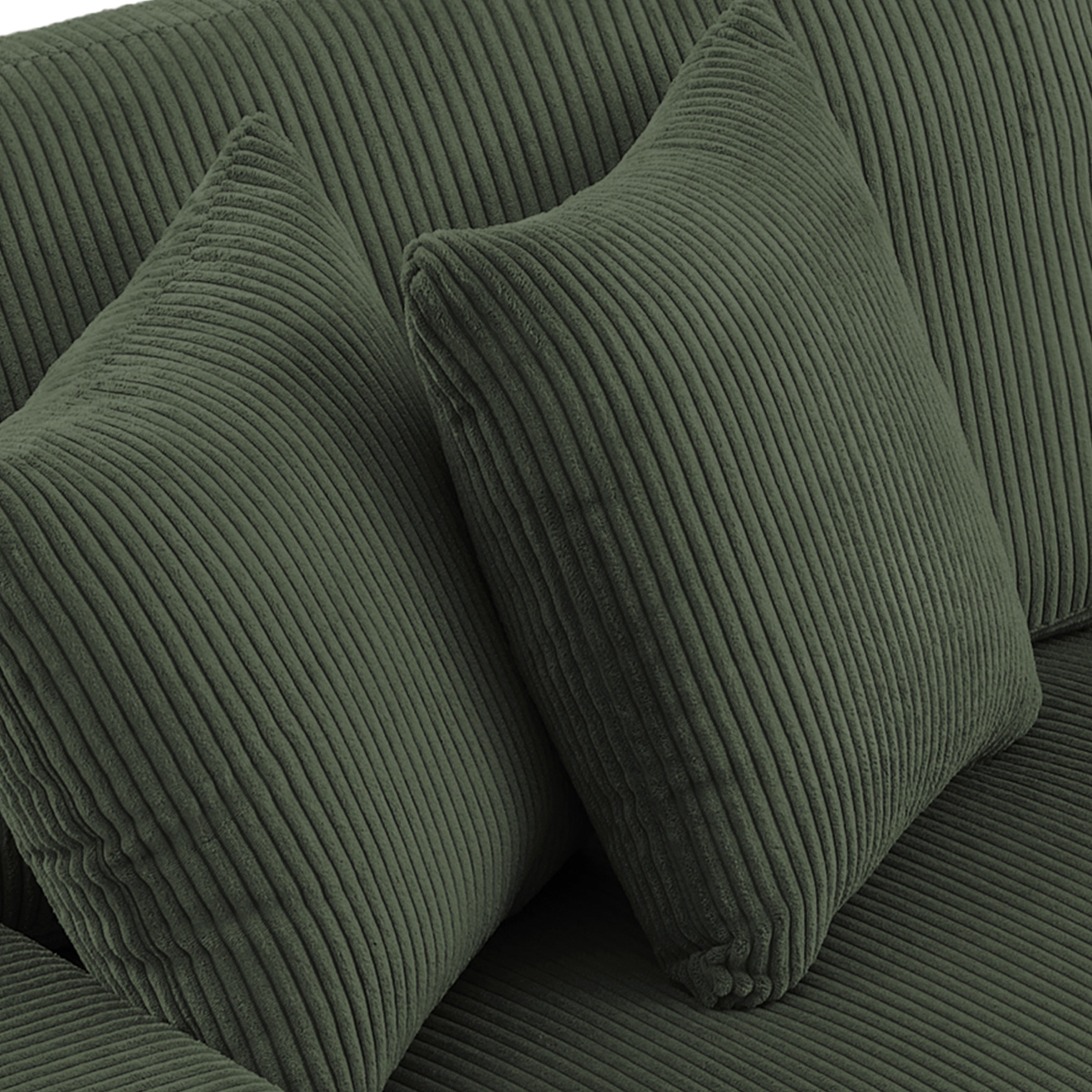 Canapé causeuse 90 Canapé en velours côtelé moderne et confortable