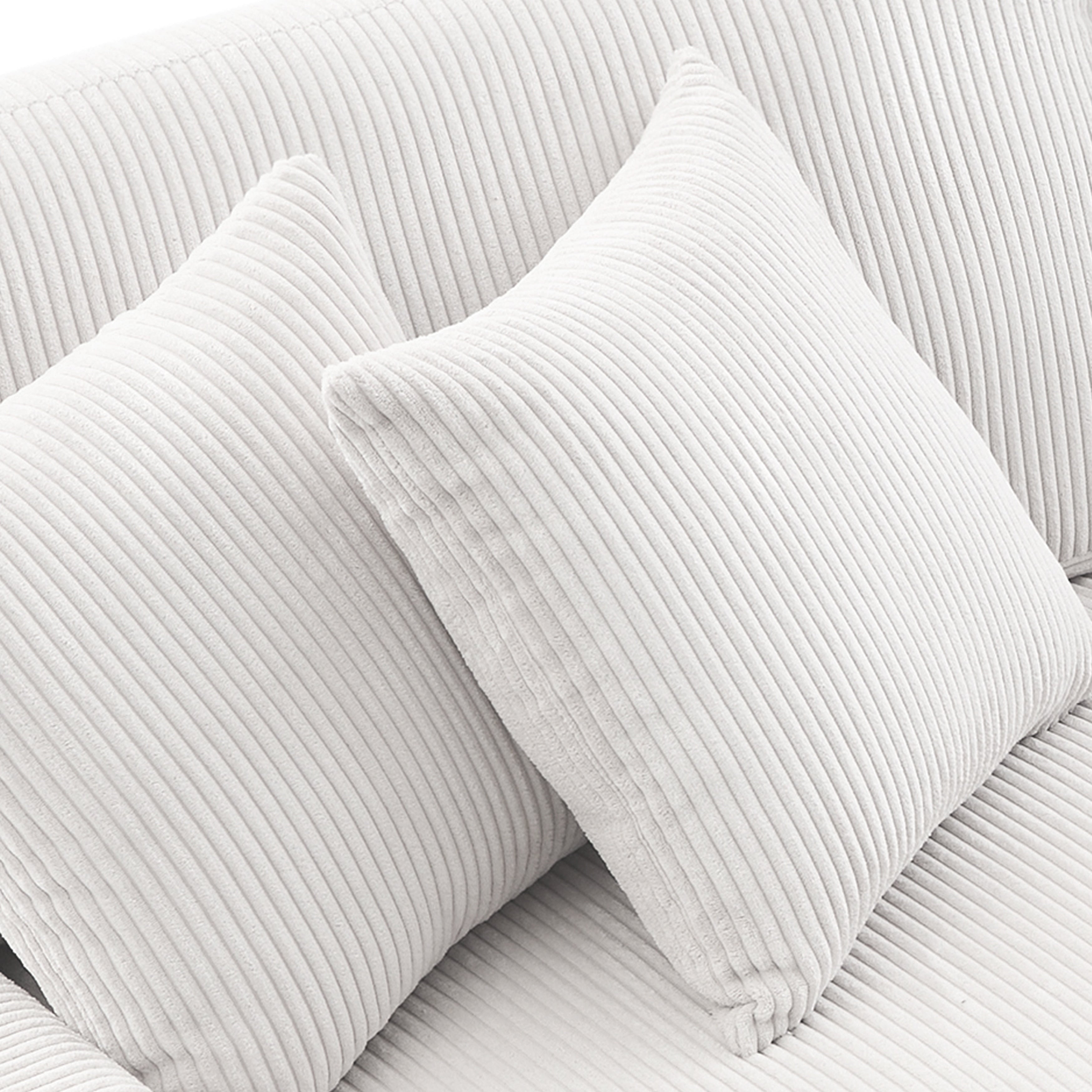 Canapé causeuse 90 Canapé en velours côtelé moderne et confortable