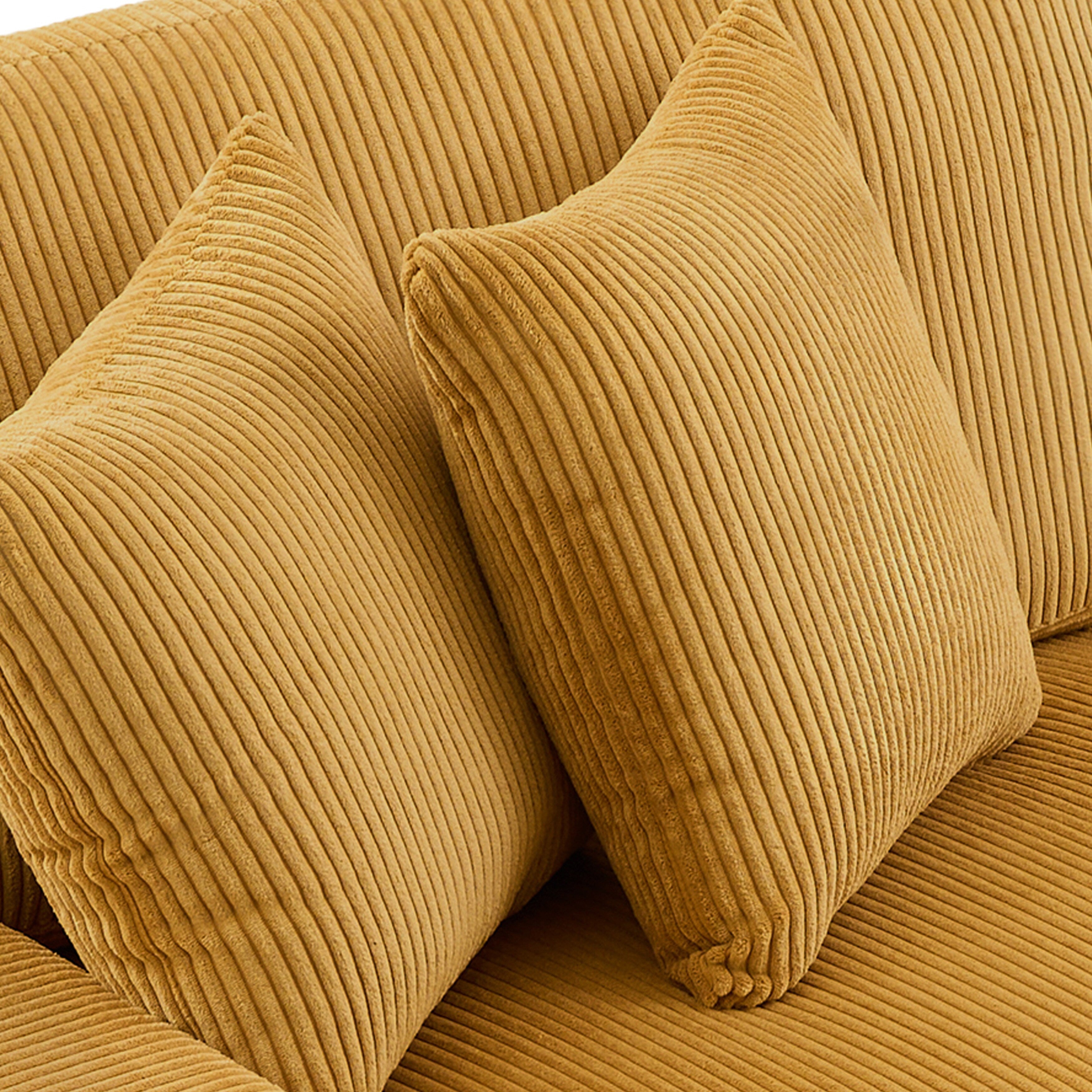 Canapé causeuse 90 Canapé en velours côtelé moderne et confortable