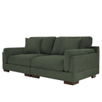 Canapé causeuse 90 Canapé en velours côtelé moderne et confortable