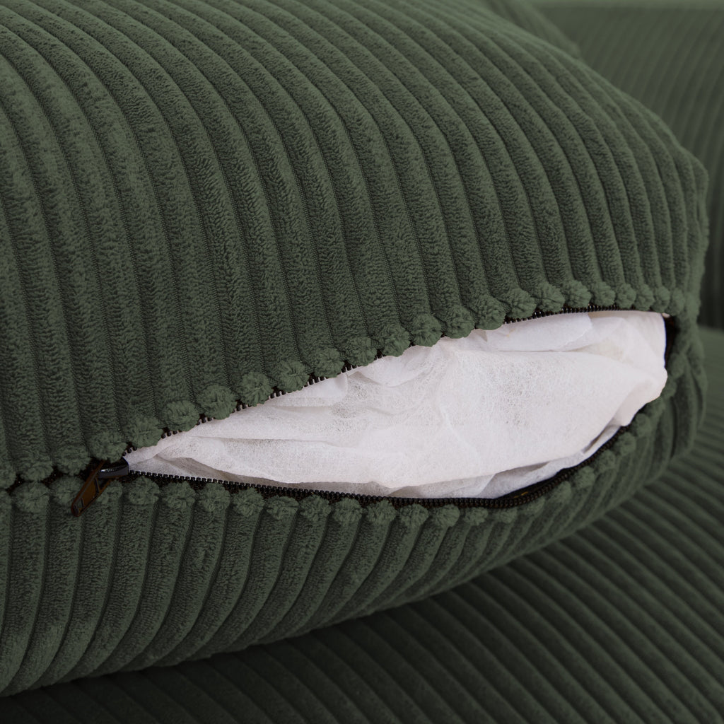 Canapé causeuse 90 Canapé en velours côtelé moderne et confortable