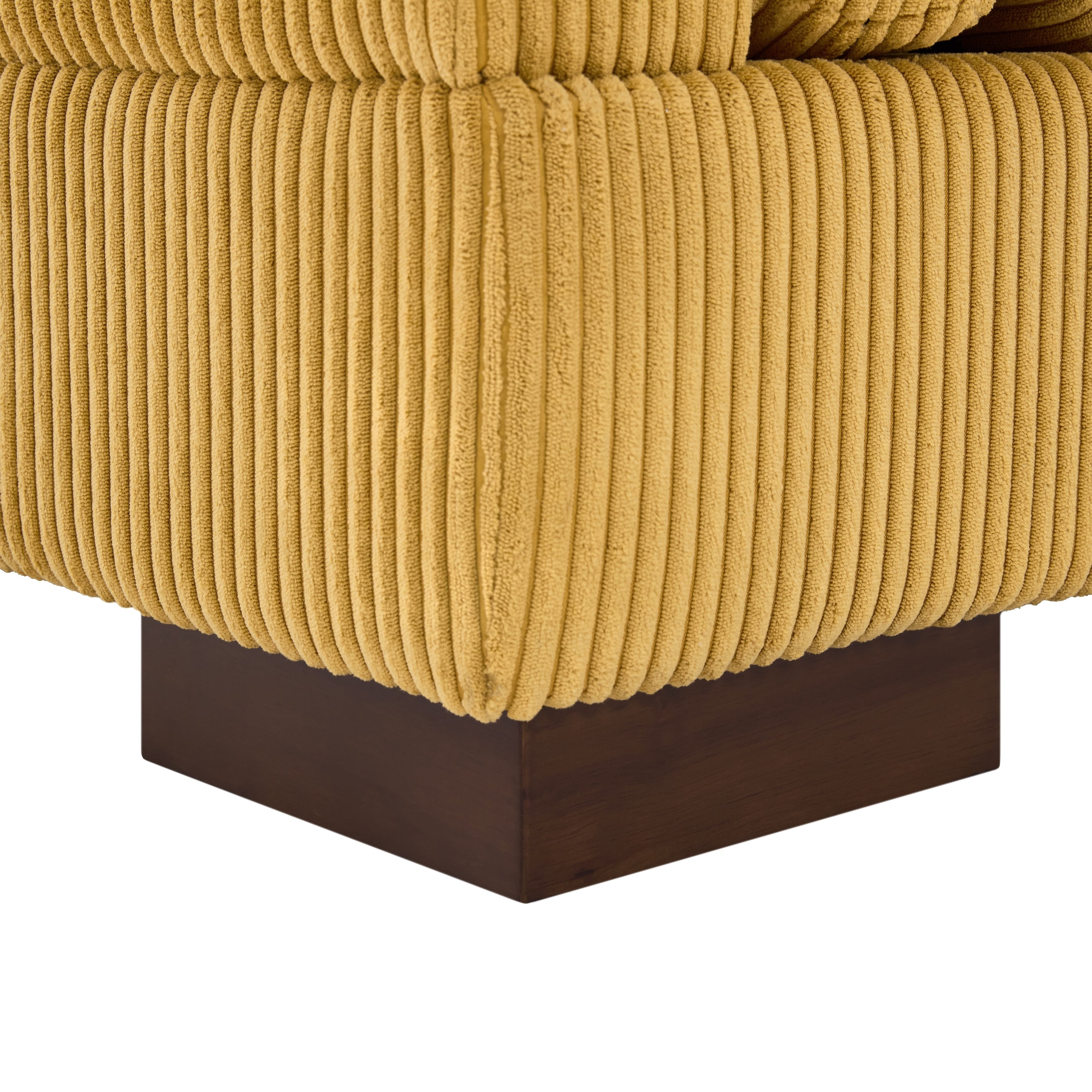 Canapé causeuse 90 Canapé en velours côtelé moderne et confortable