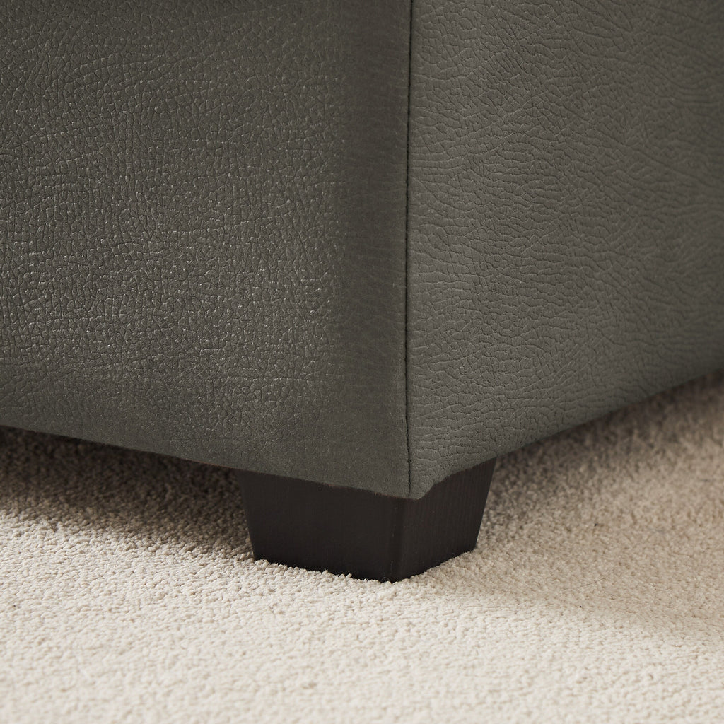 Canapé-lit large 96 pouces, réversible, avec lit gigogne