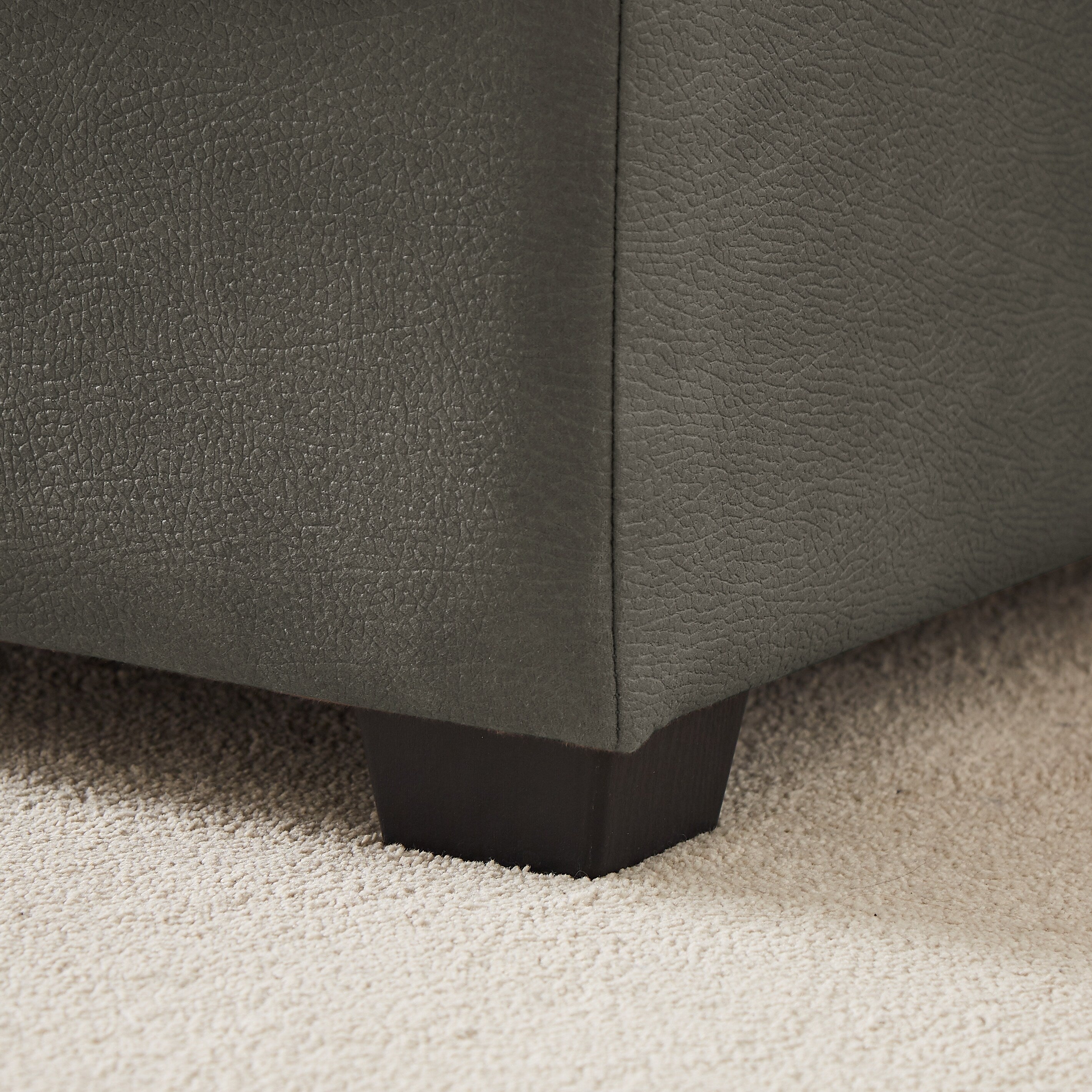 Canapé-lit large 96 pouces, réversible, avec lit gigogne