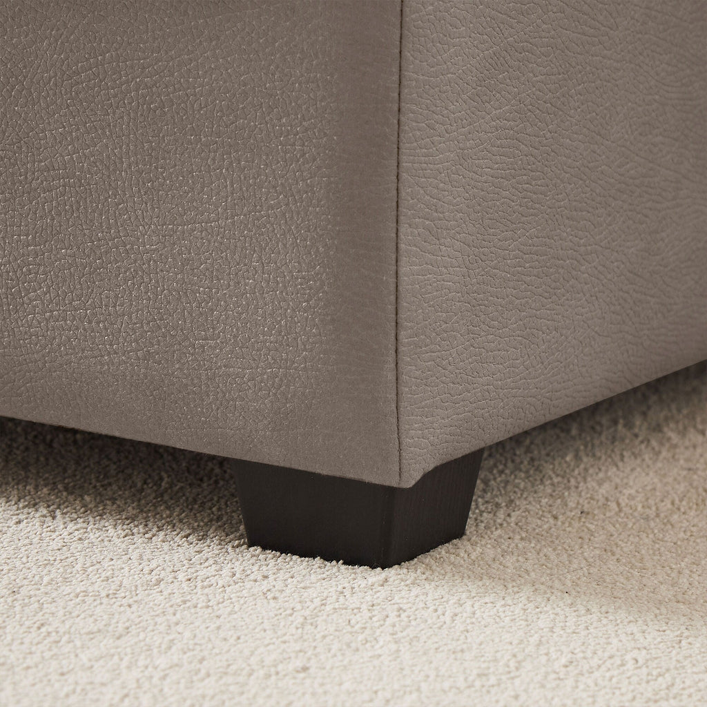 Canapé-lit large 96 pouces, réversible, avec lit gigogne