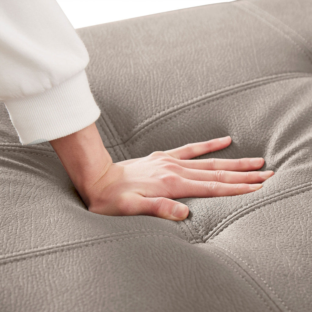 Canapé-lit large 96 pouces, réversible, avec lit gigogne