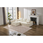 Ensemble de canapés de salon modulaires 99 x 69, canapé-lit rembourré pour salon, chambre à coucher, 2 pièces, combinaison gratuite