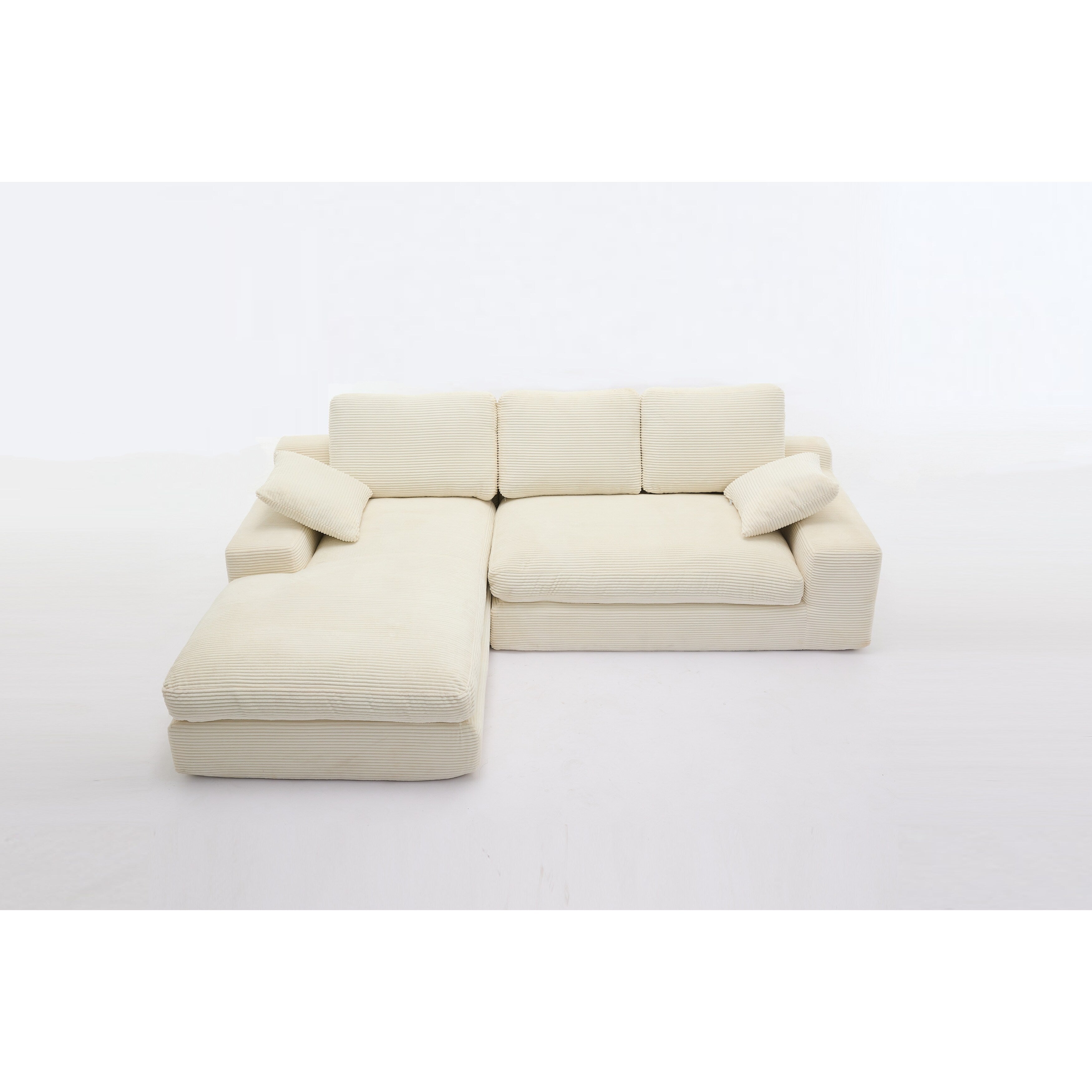 Ensemble de canapés de salon modulaires 99 x 69, canapé-lit rembourré pour salon, chambre à coucher, 2 pièces, combinaison gratuite