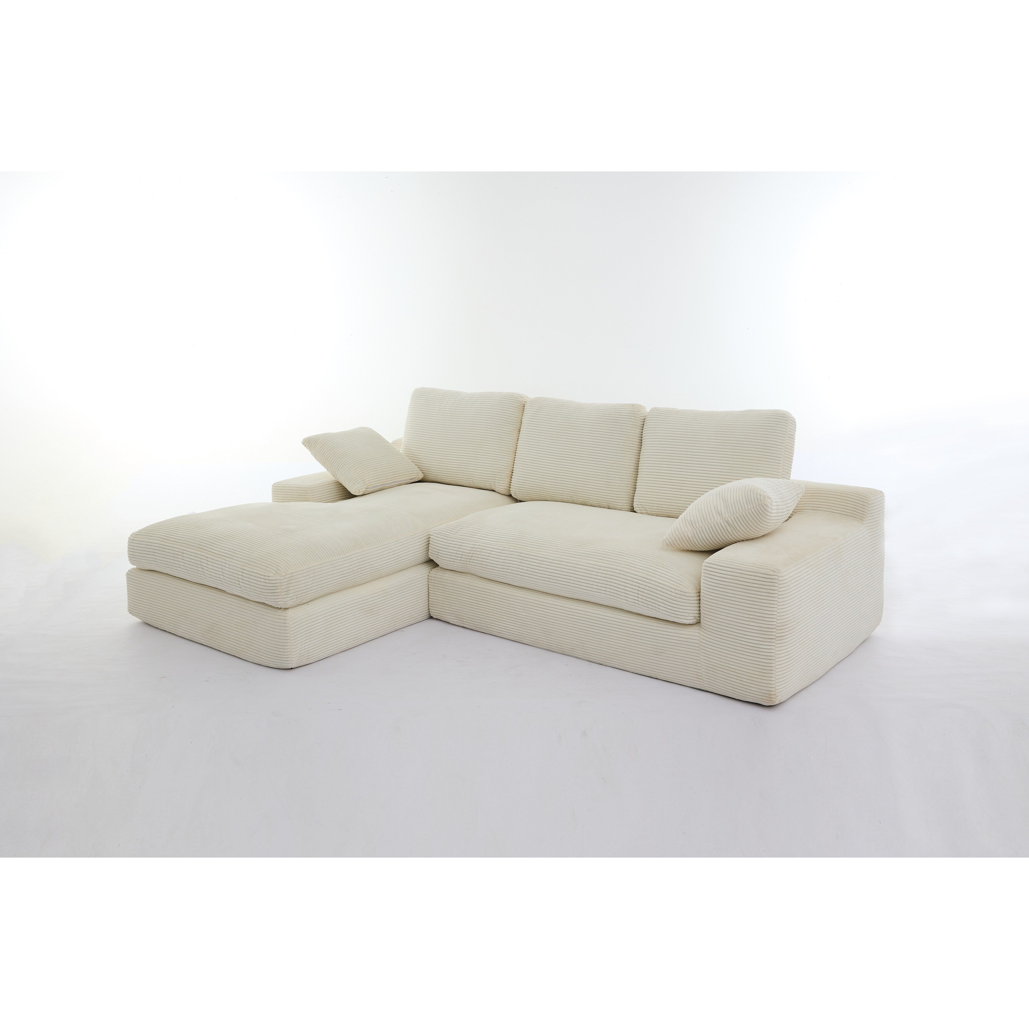 Ensemble de canapés de salon modulaires 99 x 69, canapé-lit rembourré pour salon, chambre à coucher, 2 pièces, combinaison gratuite