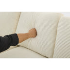 Ensemble de canapés de salon modulaires 99 x 69, canapé-lit rembourré pour salon, chambre à coucher, 2 pièces, combinaison gratuite