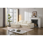 Ensemble de canapés de salon modulaires 99 x 69, canapé-lit rembourré pour salon, chambre à coucher, 2 pièces, combinaison gratuite