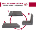 9 sommiers à ressorts pour matelas pliants à cadre métallique moderne