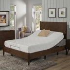 Ensemble matelas et sommier réglable en mousse à mémoire de forme gel AC Pacific de 10 pouces pour grand lit