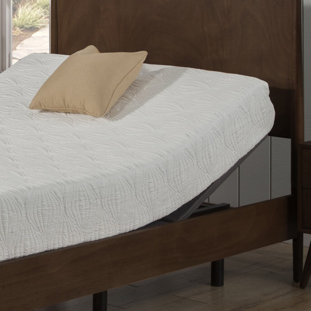 Ensemble matelas et sommier réglable en mousse à mémoire de forme gel AC Pacific de 10 pouces pour grand lit