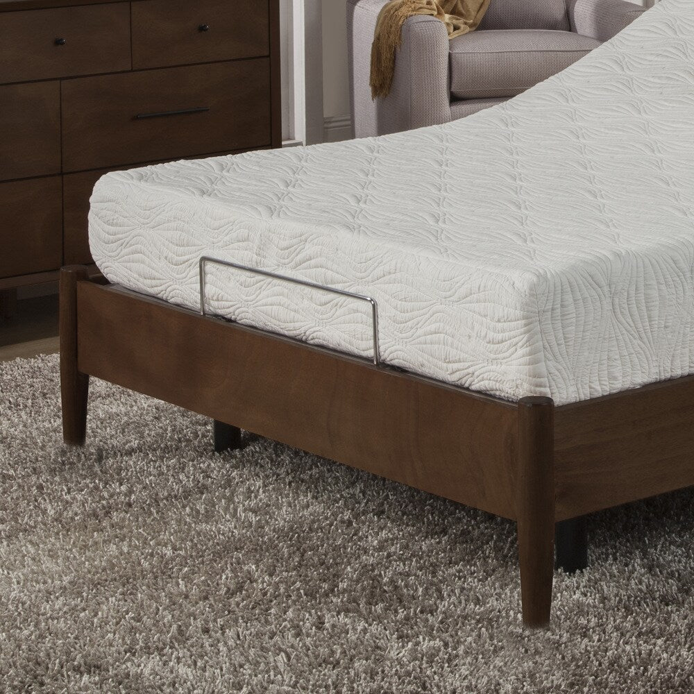 Ensemble matelas et sommier réglable en mousse à mémoire de forme gel AC Pacific de 10 pouces pour grand lit