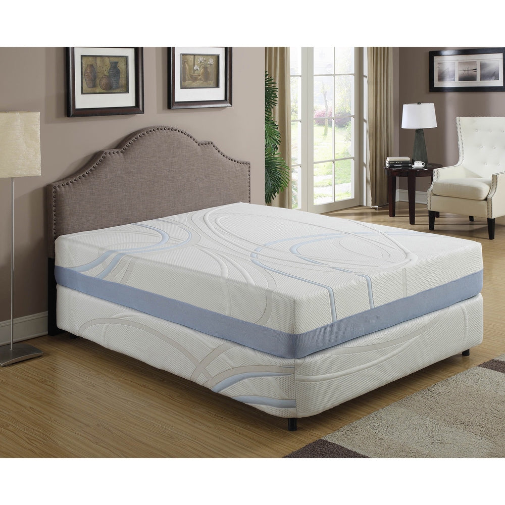 Matelas AC Pacific 12 pouces en mousse à mémoire de forme au charbon et au gel