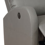 Fauteuil de lecture inclinable électrique AC Pacific Modern en similicuir