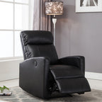 Fauteuil de lecture inclinable électrique AC Pacific Modern en similicuir