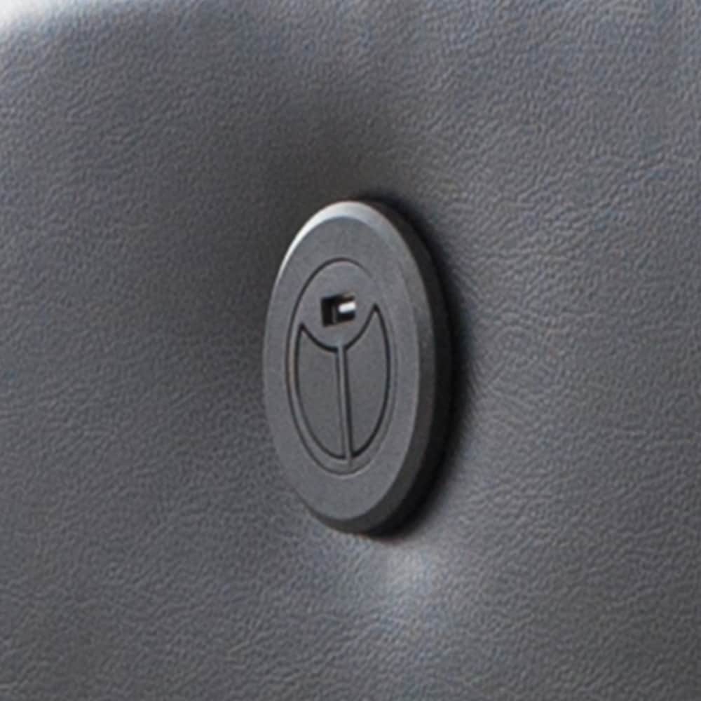 Fauteuil de lecture inclinable électrique AC Pacific Modern en similicuir