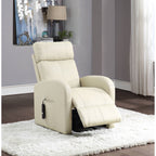 Fauteuil inclinable ACME Ricardo avec relevage électrique en beige
