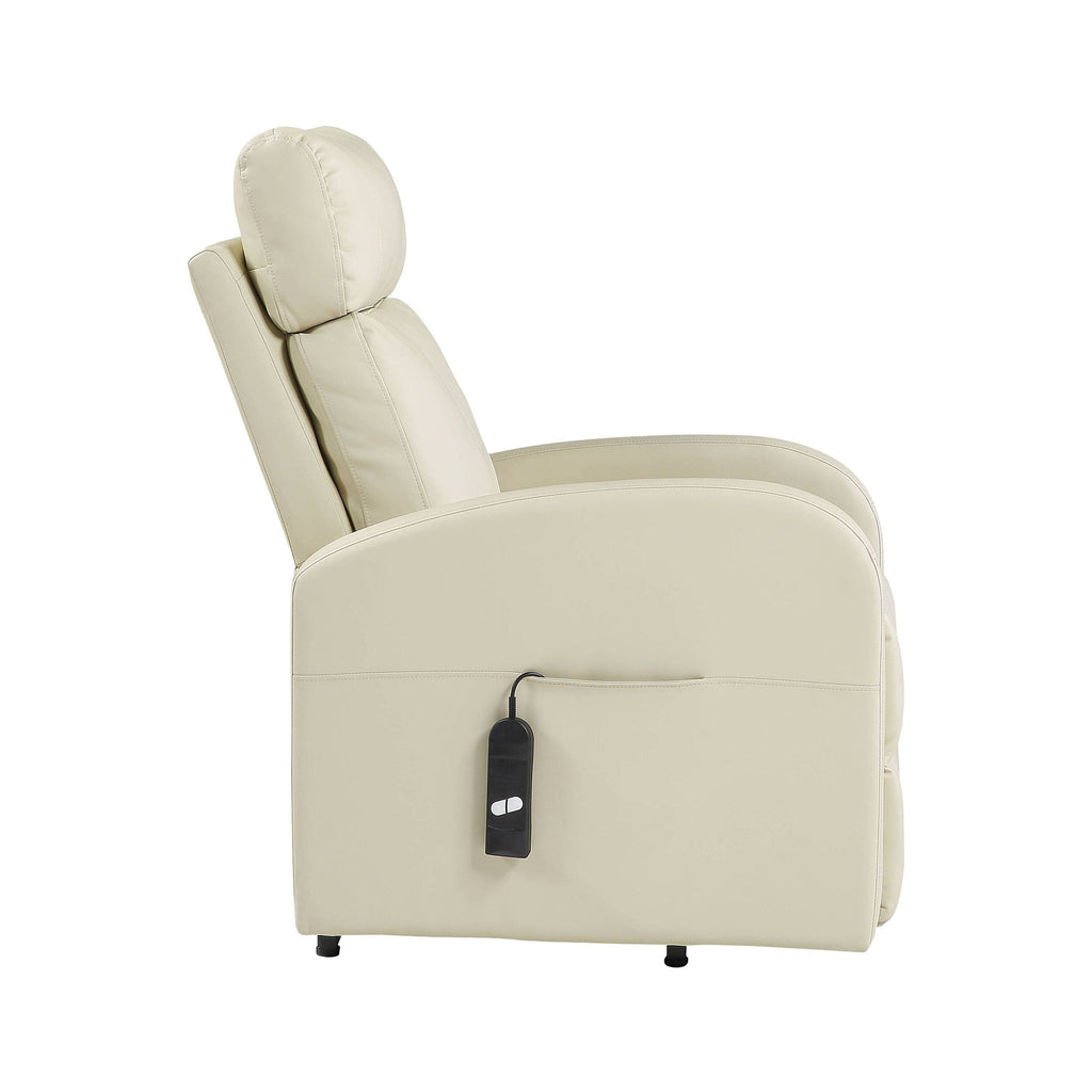 Fauteuil inclinable ACME Ricardo avec relevage électrique en beige