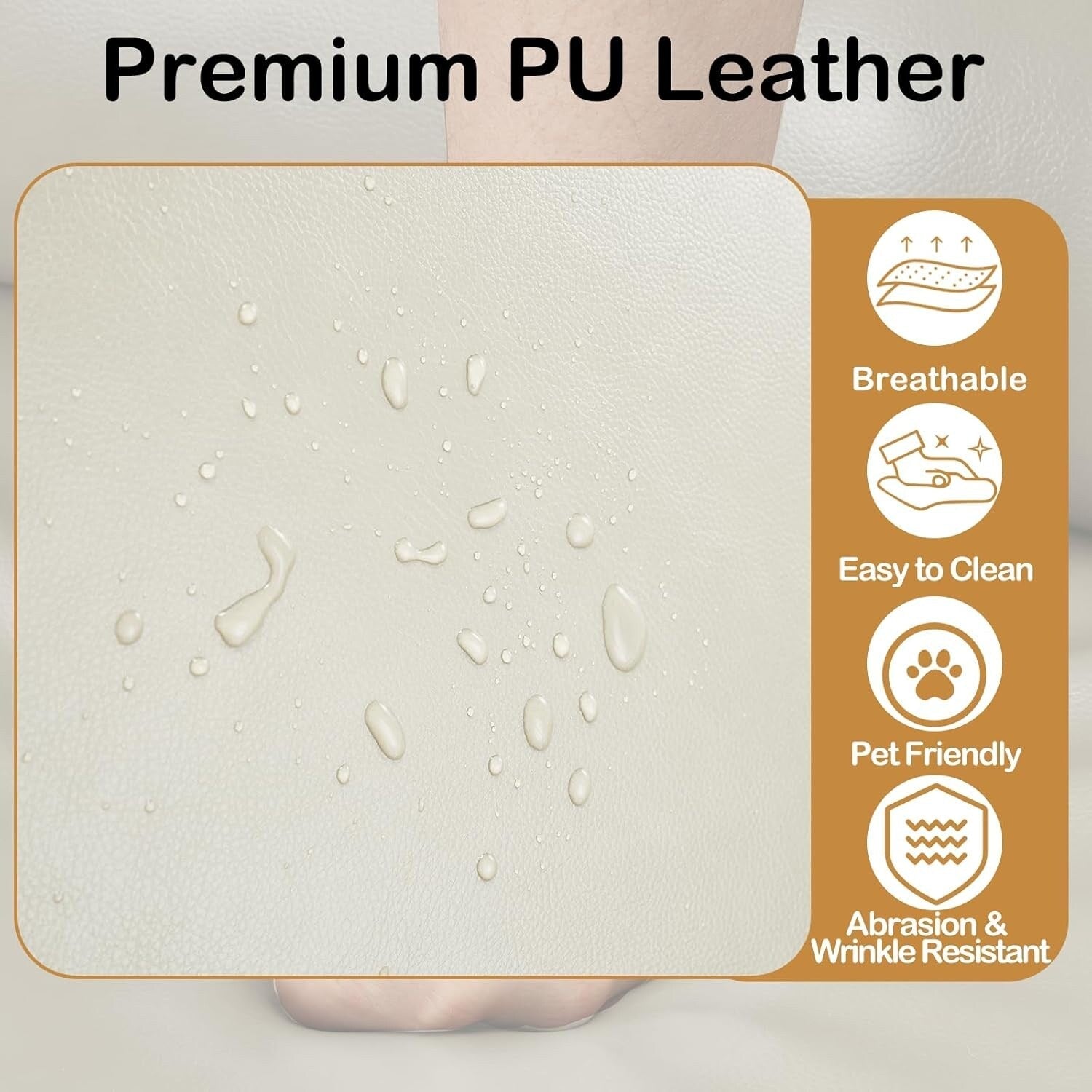 Canapé sectionnel inclinable électrique AECOJOY, canapé-lit en cuir PU avec méridienne de rangement, dossier et repose-pieds réglables