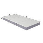 Matelas pliable en mousse à mémoire de forme AFI CoolSoft taille 6