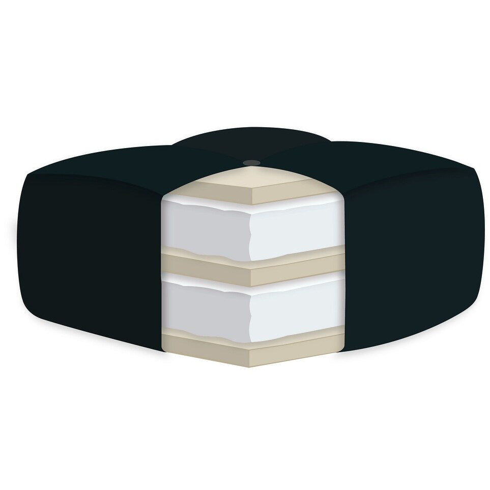 Matelas double AJD Home Youth 6 pouces, matelas double dans une boîte, matelas de sol double en mousse 75 x 39