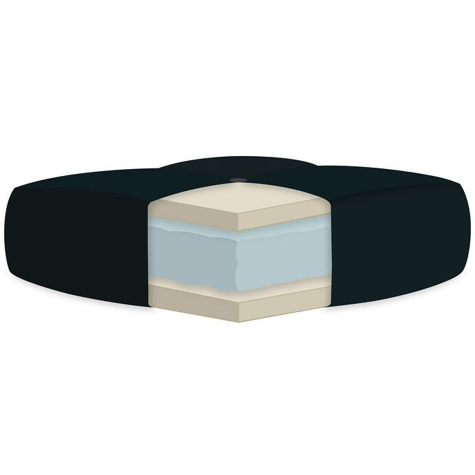 Matelas simple pour jeunes AJD Home de 6 pouces, mousse simple 75 x 39